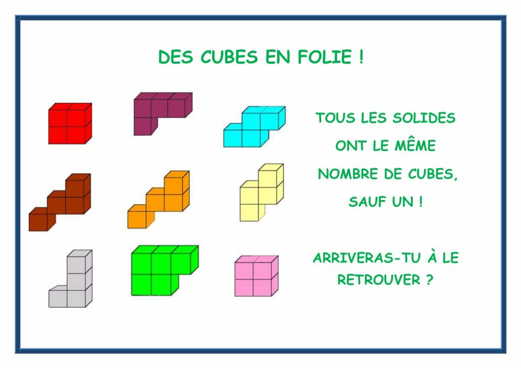 Des Cubes En Folie Enigmathic