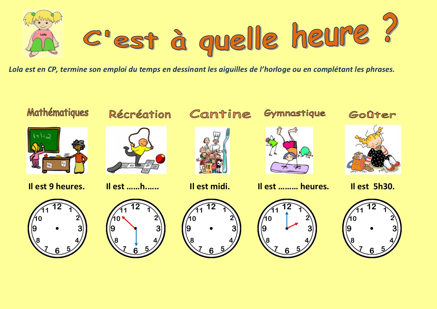 Common Expressions with "A Quelle Heure"