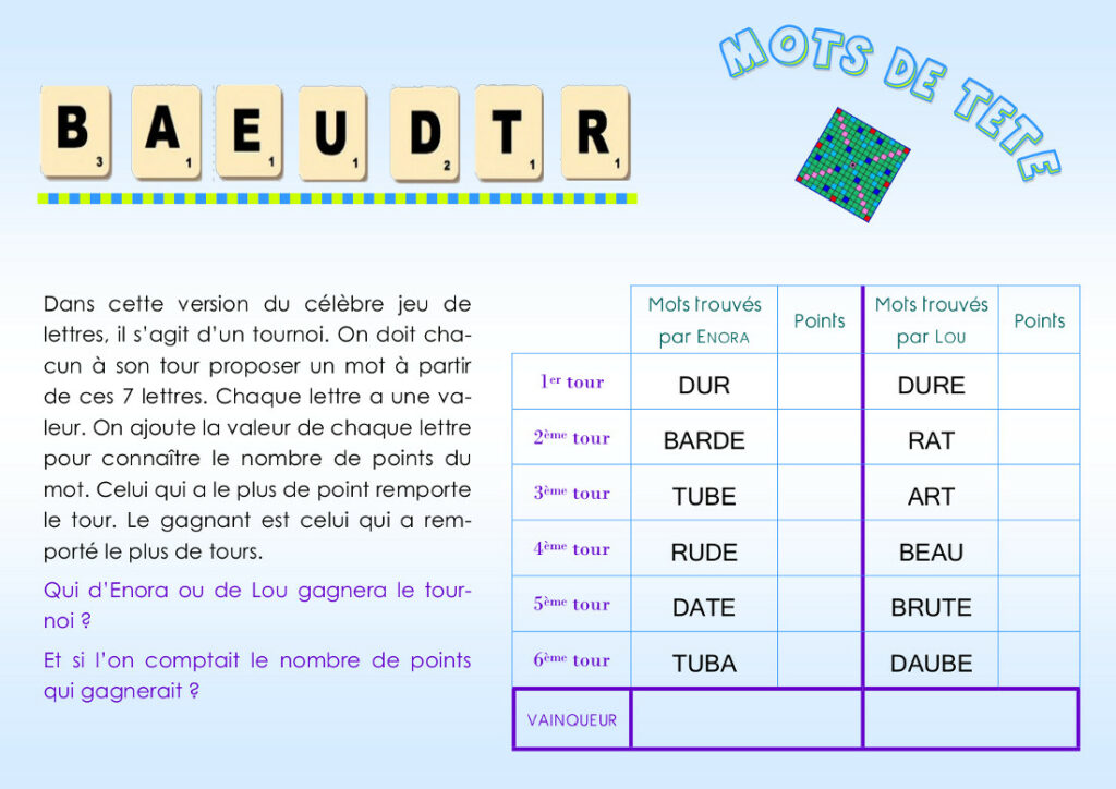 Mots de tête Enigmathic